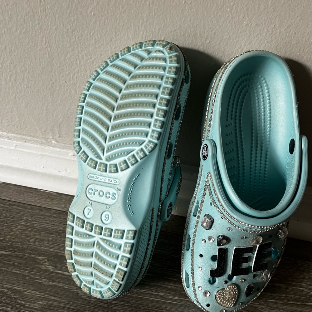 Crocs Kids Light Blue Clogs